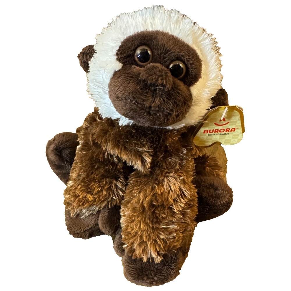 Aurora Flopsies Mumbles Brown Monkey‎ Plush Stuffed Animal #16610 New